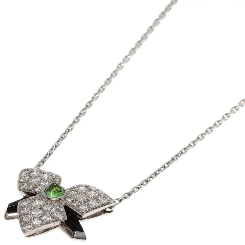 Regency style necklaces-Cartier Caresse D'orchidées Par Cartier   (18K) Necklace (Pre-Owned)