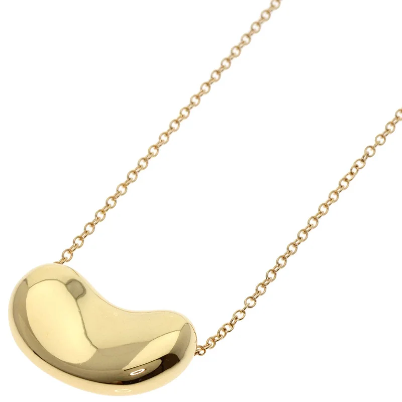 Stamped name necklaces-Tiffany Bean yellow  (18K) Necklace (Pre-Owned)