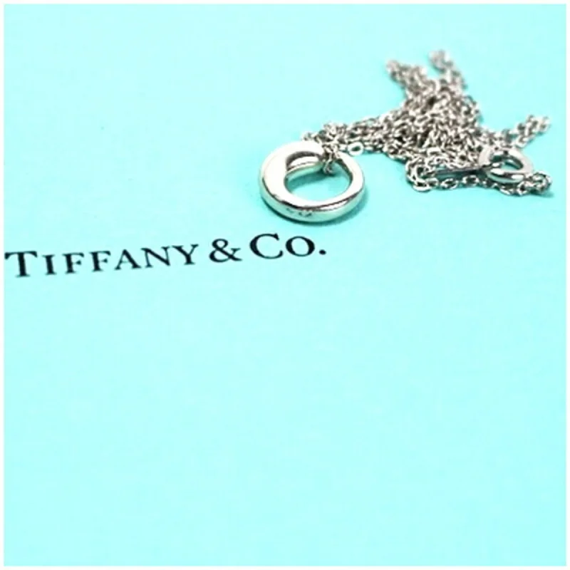 Glittering crystal necklaces-Tiffany   925 Necklace (Pre-Owned)