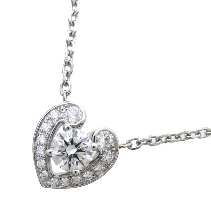 Tidal wave necklaces-Cartier Platinum 950   (18K) Necklace (Pre-Owned)