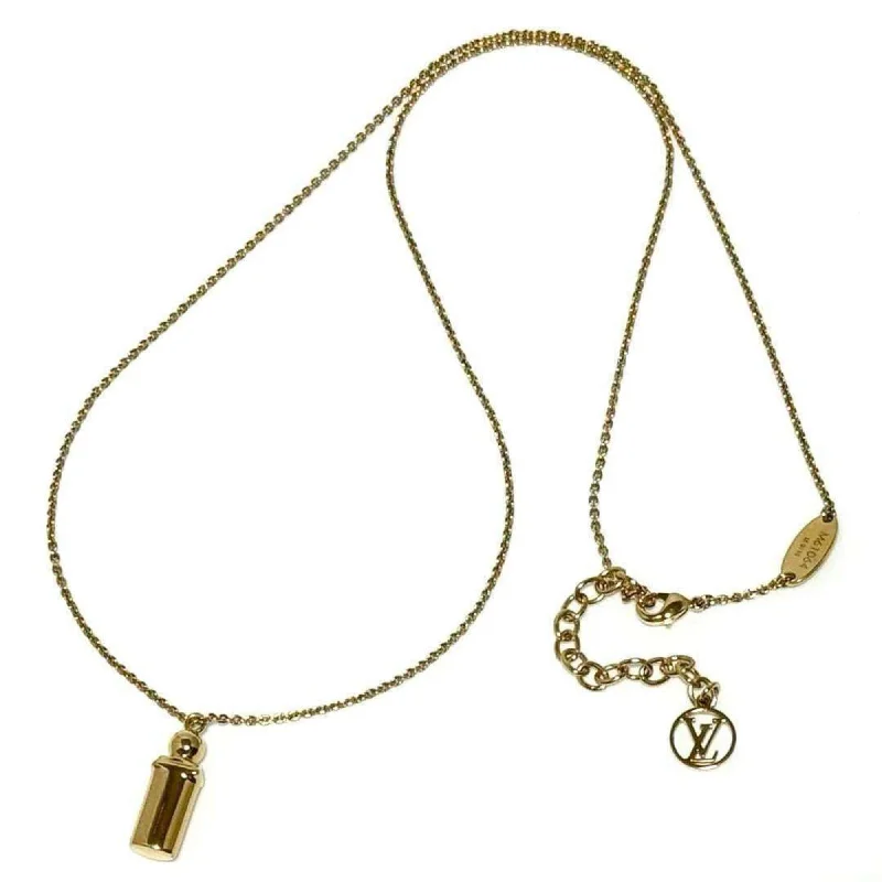 Fringe charm necklaces-Louis Vuitton Metal Necklace (Pre-Owned)