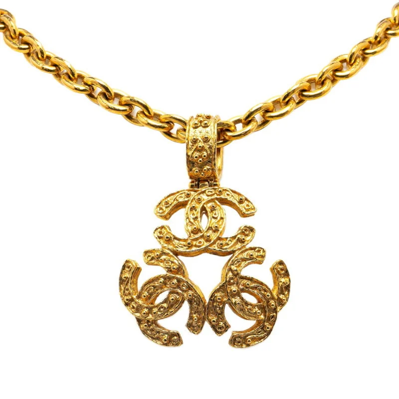 Wide link necklaces-Chanel  Metal Necklace (Pre-Owned)