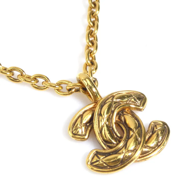 Leafy design necklaces-Chanel  Metal Necklace (Pre-Owned)