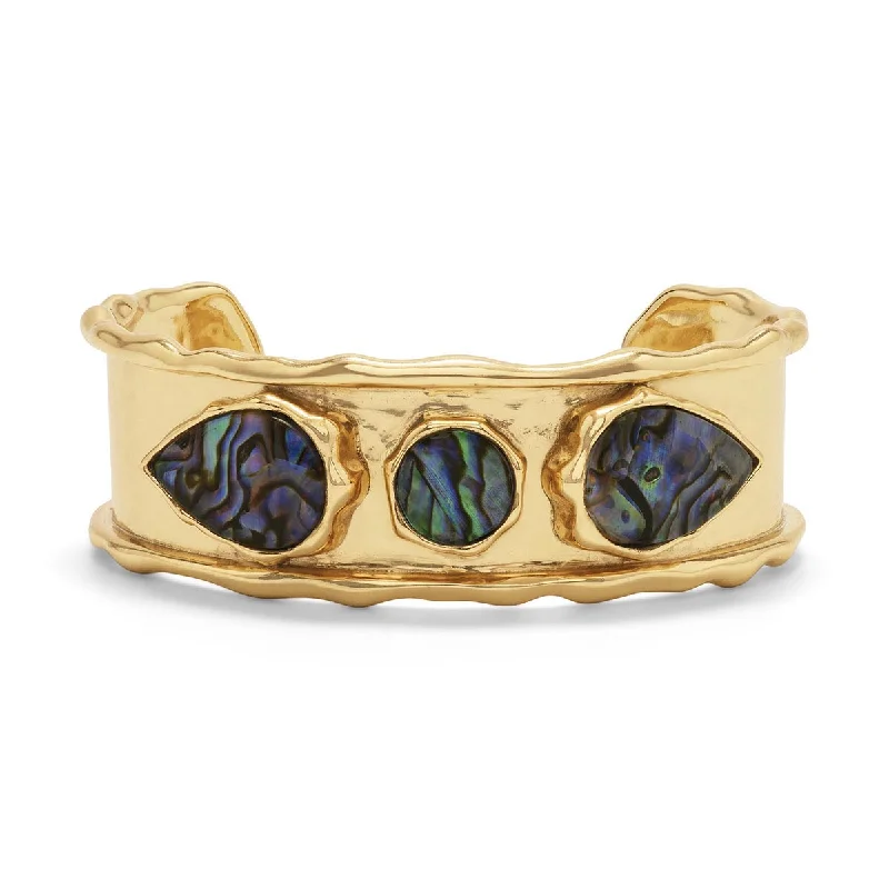 Endless charm bangles-Aurora Cuff - Abalone