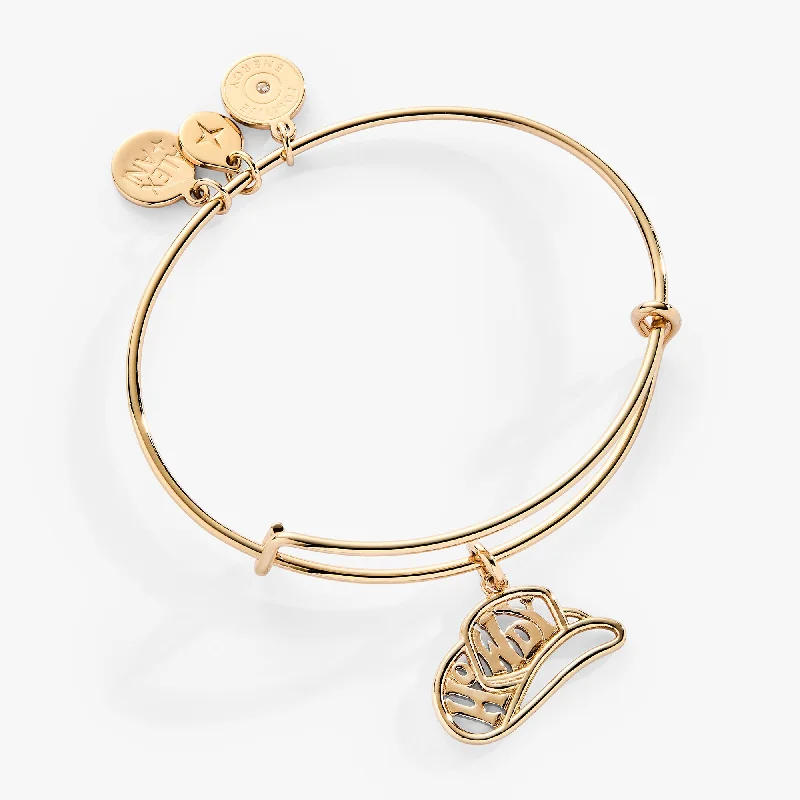 Wave pattern bracelets-Howdy Charm Bangle