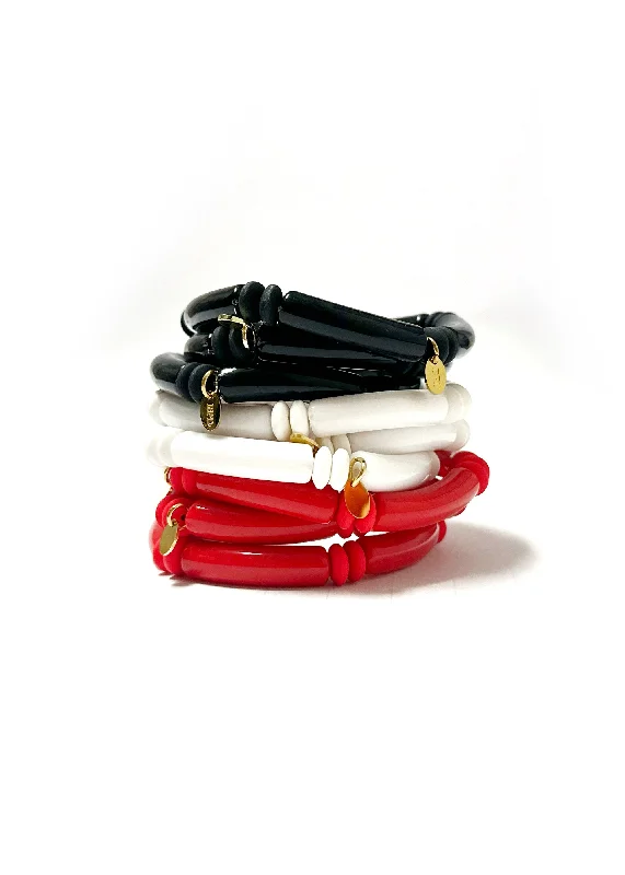 Onyx bead bracelets-Ratledge | Game Day