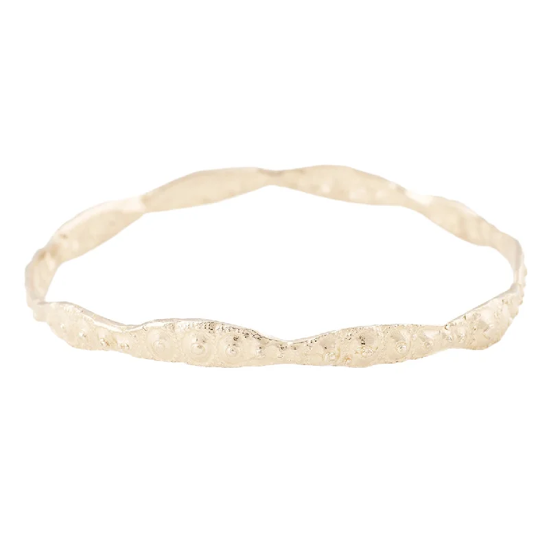 Bird feather bangles-Urchin Bangle