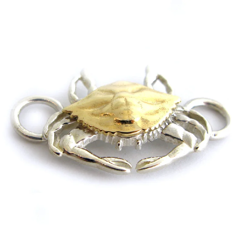 Peace charm bangles-Two Tone Crab Swap Top