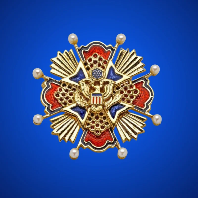 Ethnic motif brooches-Honor Brooch