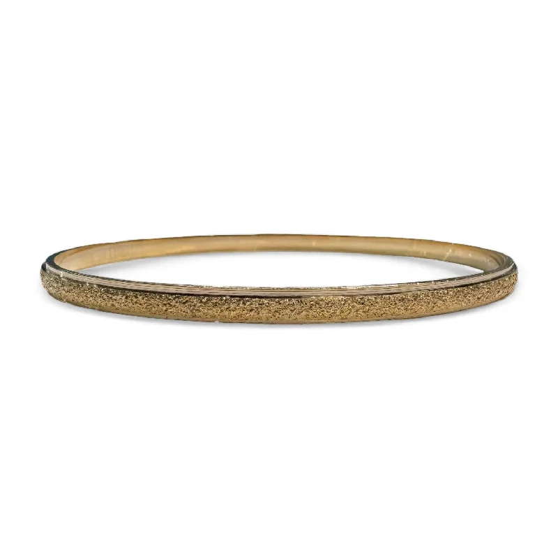 Stone layer bracelets-Gold Shimmer Bangle