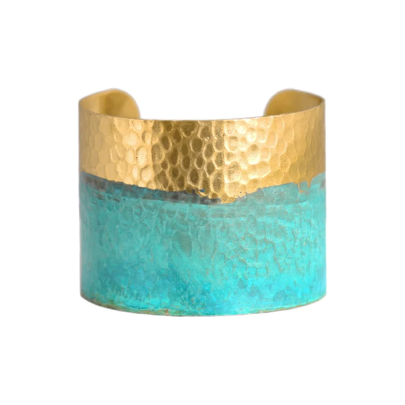 Satin finish bracelets-Santorini Cuff