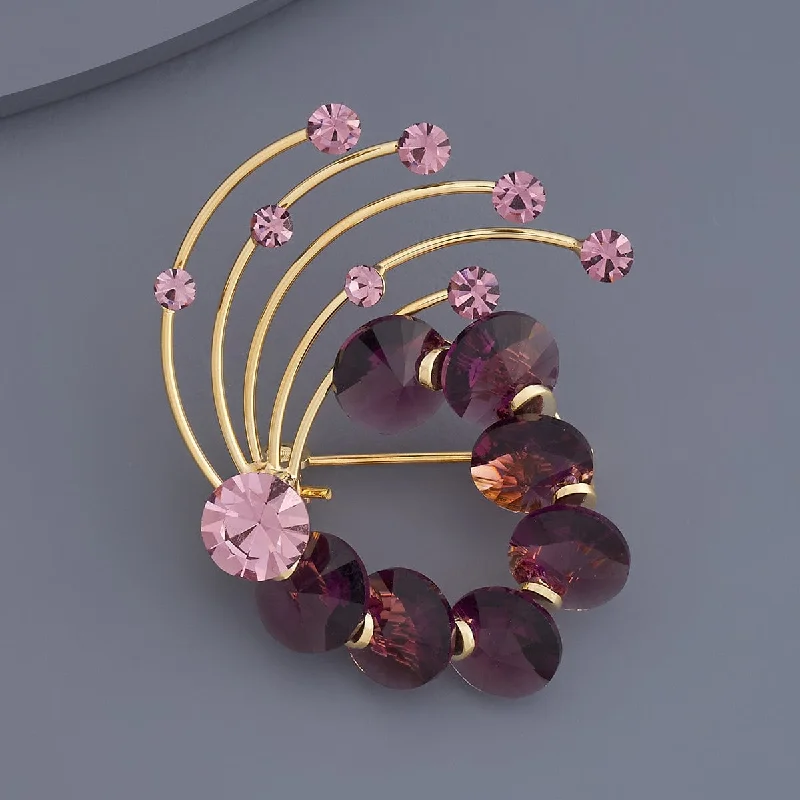 Knotted cord brooches-Trendy Brooch 179874