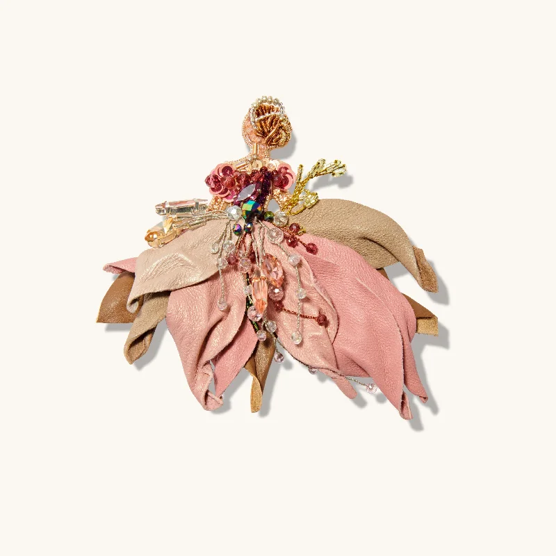 Detailed filigree brooches-Flower Dancer Brooch