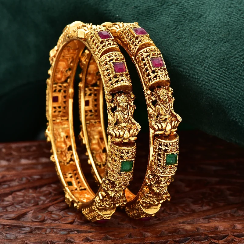 Multi-bead bracelets-Designer Matt Kempu Lakshmi Devi Bangles ZBGL10808