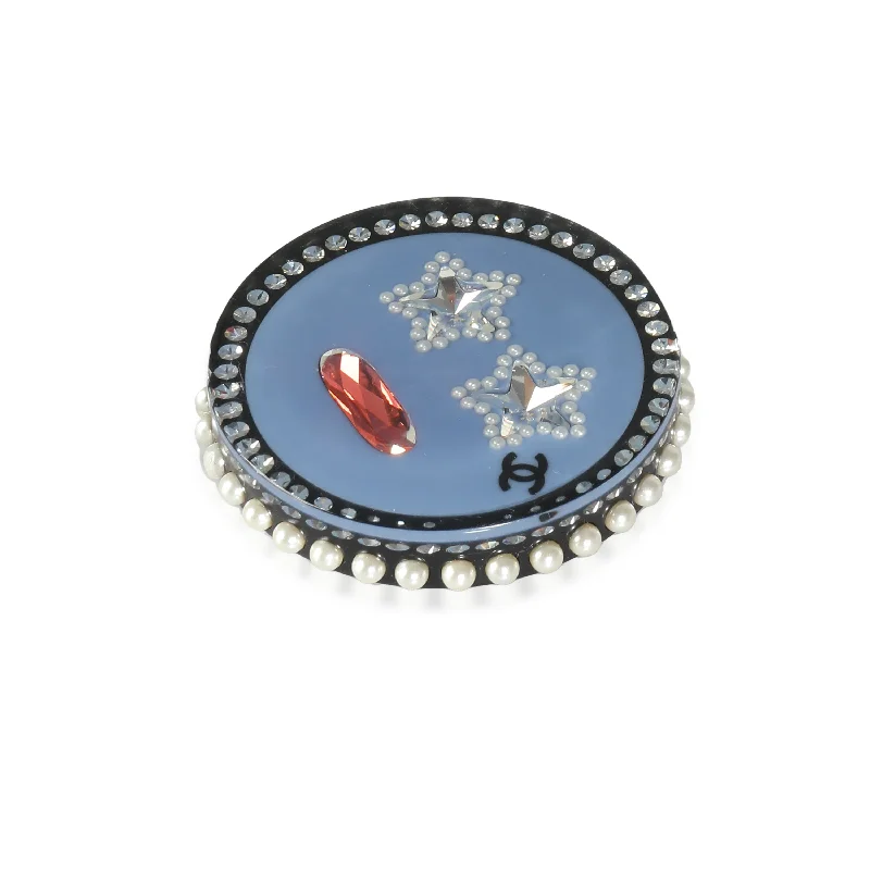 Circular gem brooches-2016 Emoji Brooch