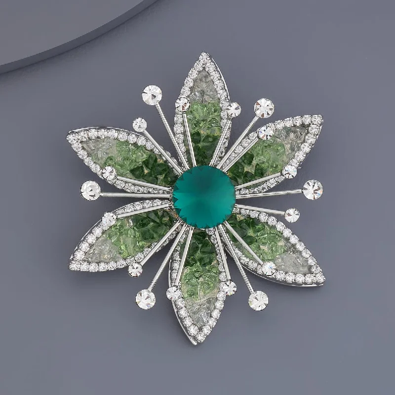 Swinging gem brooches-Trendy Brooch 179873