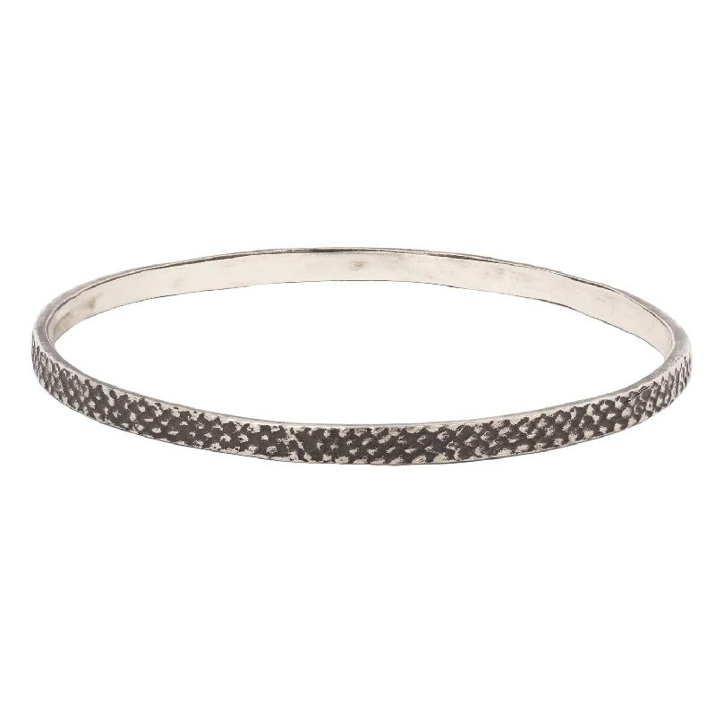 Plush satin bracelets-Snakeskin Bangle