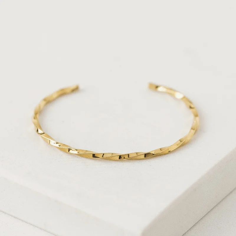 Circular link bracelets-Honey Bangle