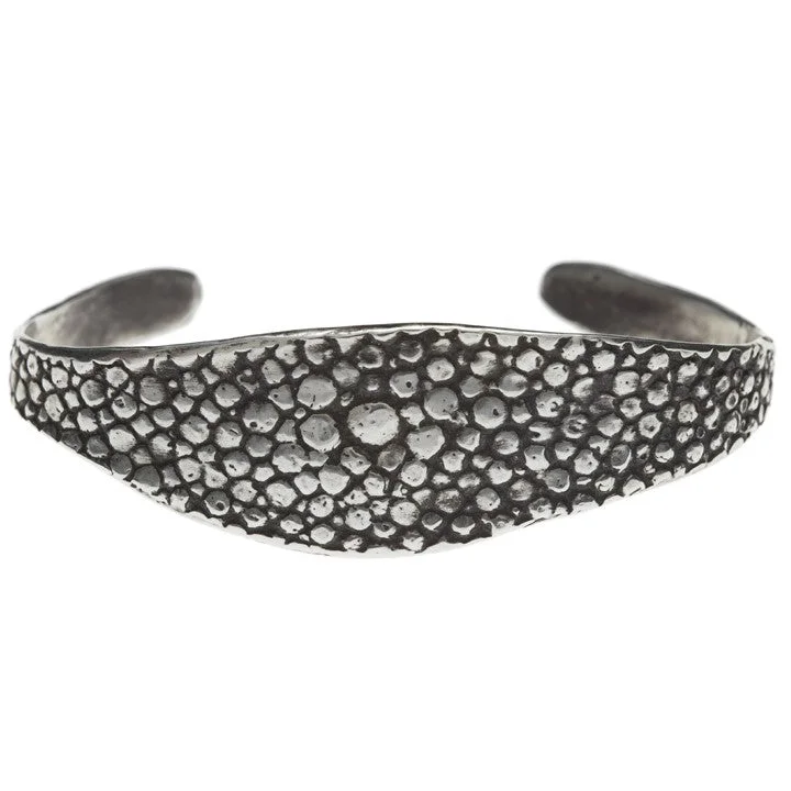 Frosted bead bracelets-Stingray Cuff