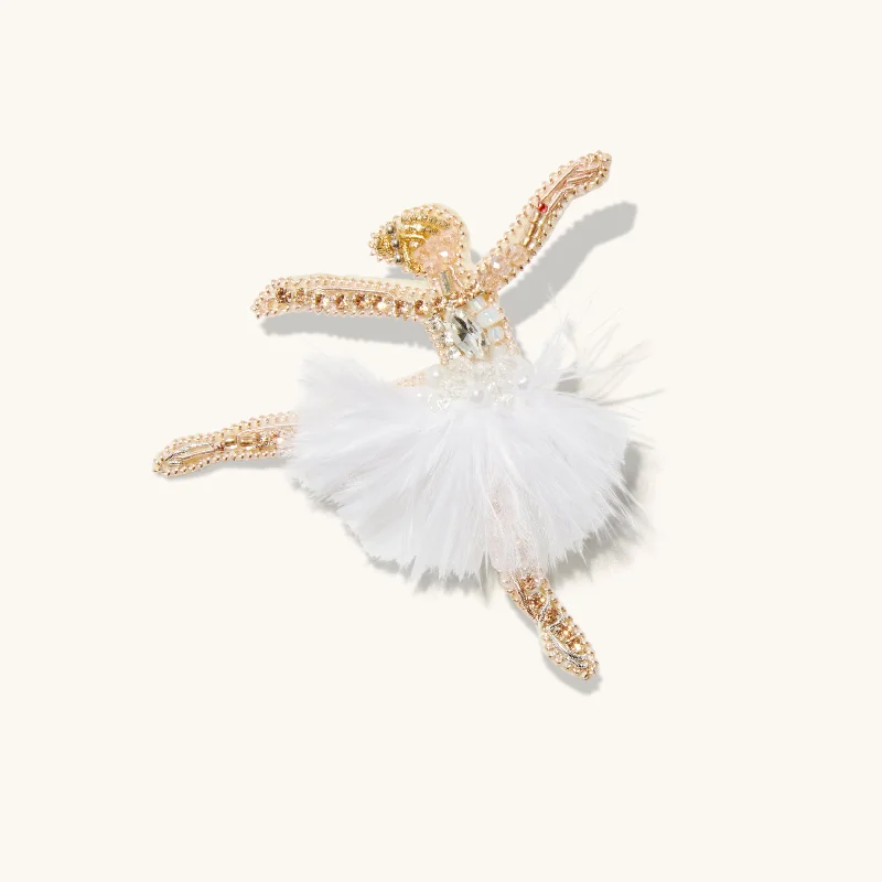 Cherub wing brooches-Prima Ballerina Brooch