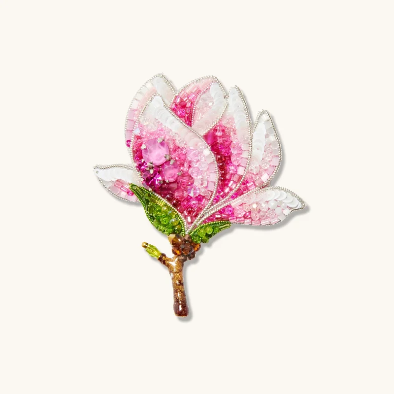 Simple pin brooches-Flower Brooch